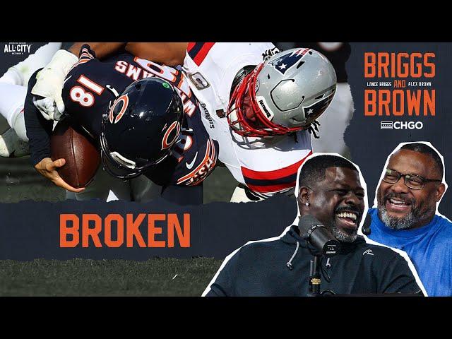 Briggs and Brown POSTGAME: Matt Eberflus' Chicago Bears look BROKEN vs Patriots | CHGO Bears Podcast