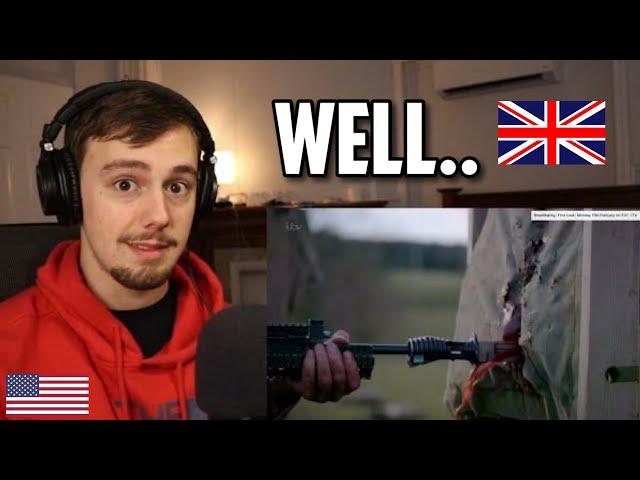 American Reacts to the British Army