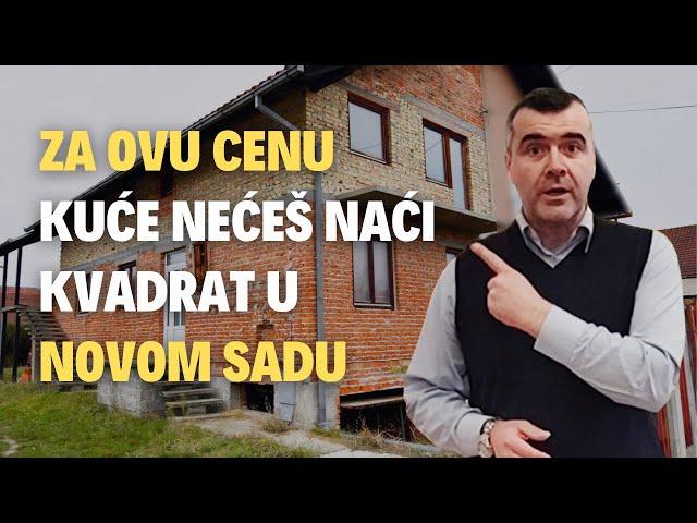 Prodaja kuća Novi Sad - kuća na Adicama  sa dva odvojena stana  - cena kvadrata da ne veruješ