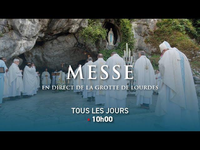 Messe depuis la Grotte de Lourdes - 22/12/2024