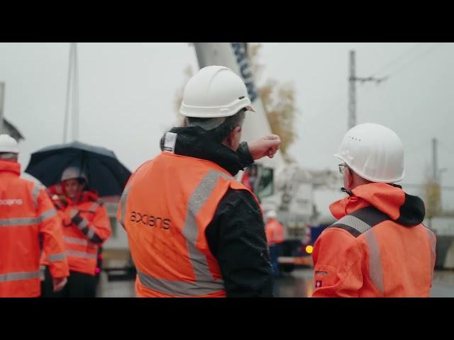 Baustellenbesuch am Bahnhof Sangerhausen