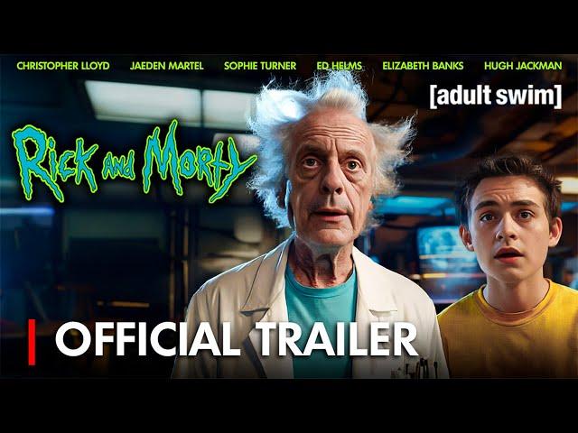 RICK AND MORTY | Movie Trailer (2025) - Christopher Lloyd, Jaeden Martel