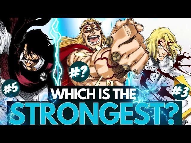 Ranking the STRONGEST Sternritter Schrifts in Bleach (2024)