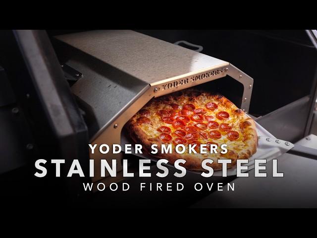 Yoder Smokers Stainless Steel Wood Fired Oven | Chef Tom X All Things Barbecue