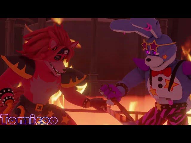 Afton Bonnie vs Foxy (Hostage Security Breach Serie) Fnaf Animation