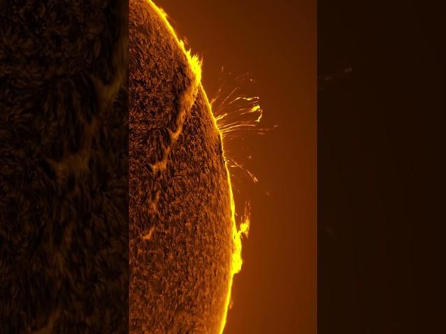 Solar flares are explosions on the Sun which emit radiation into space ️ #Science #Shorts #Space
