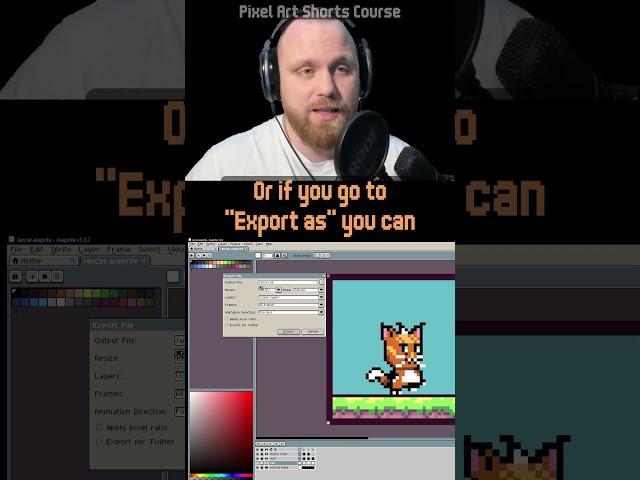 A MUST know for New Pixel Artists #aseprite  #pixelart #gamedev