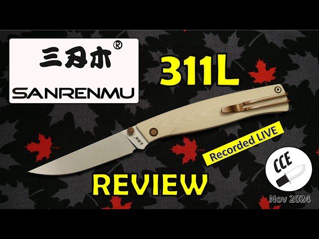 Recorded LIVE (my first time) Review of the SPECTACULAR Sub $20 Sanrenmu 311L - Super Slip Joint