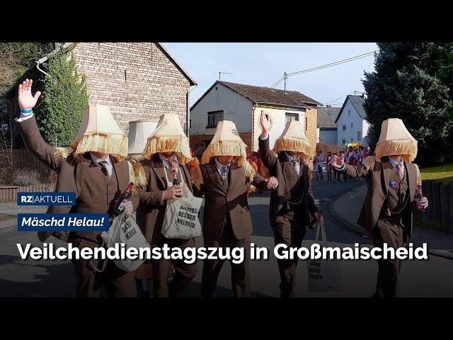 Mäschd Helau! Veilchendienstagszug in Großmaischeid