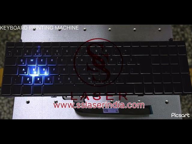 KEYBOARD MARKING MACHINE | UV LASER FOR KEYBOARD MARKING