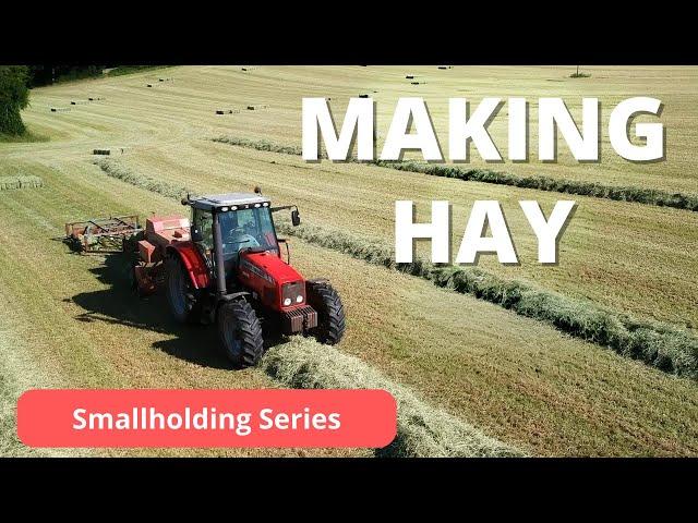 Hay making in the the UK summer