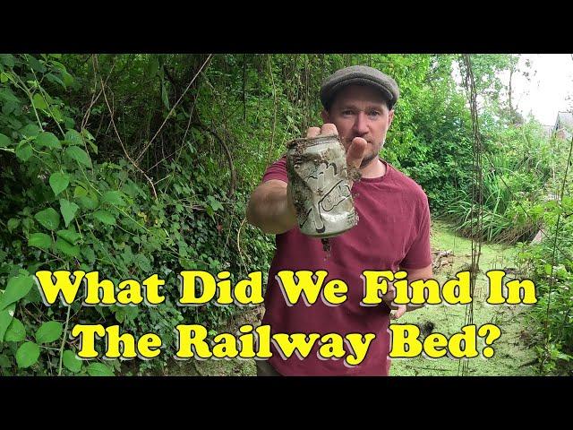 We FOUND & Uncovered the Railway Track Bed In Our RENOVATION