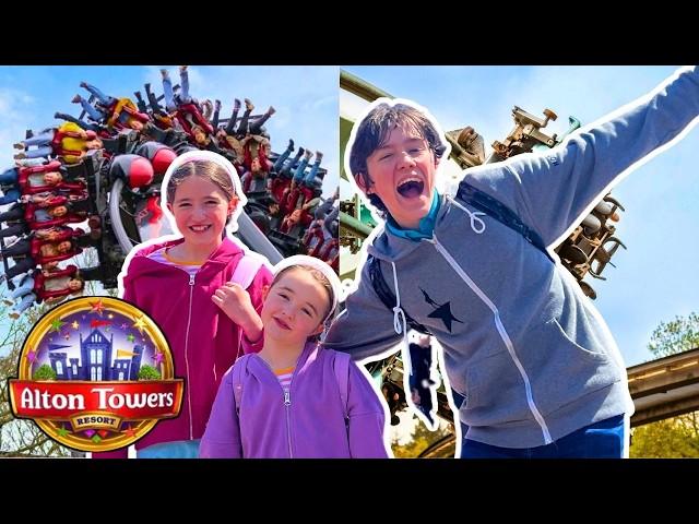  Alton Towers: An Epic Day Trying The BIG Rides