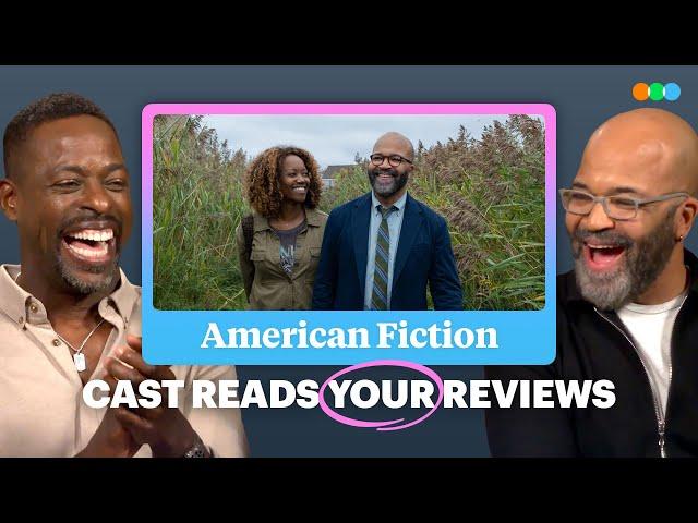 Sterling K. Brown and Jeffrey Wright Read Your Reviews of American Fiction