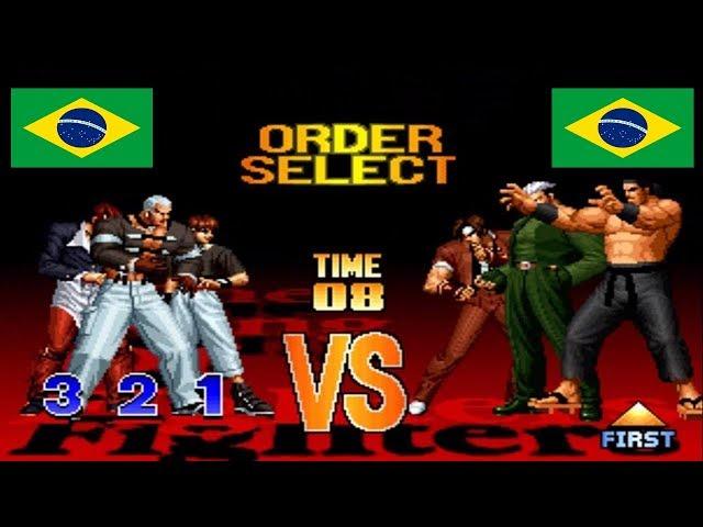 Kof 97 - diegosalomao (brazil) vs esmael junior mt BR (brazil) Fightcade