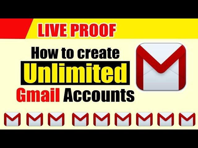 How to create Unlimited gmail account  2023 unlimited gmail account kaise banaye 2023