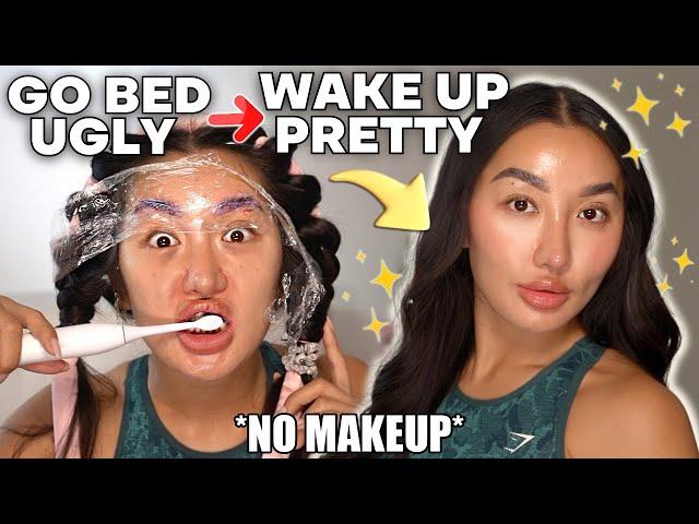 HOW TO LOOK BETTER WITHOUT MAKEUP! PERSONAL HYGIENE, HEATLESS CURLS, BROW LAMINATION + LASH LIFT 