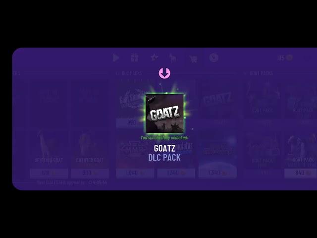 buying goatz with all my goat bucks