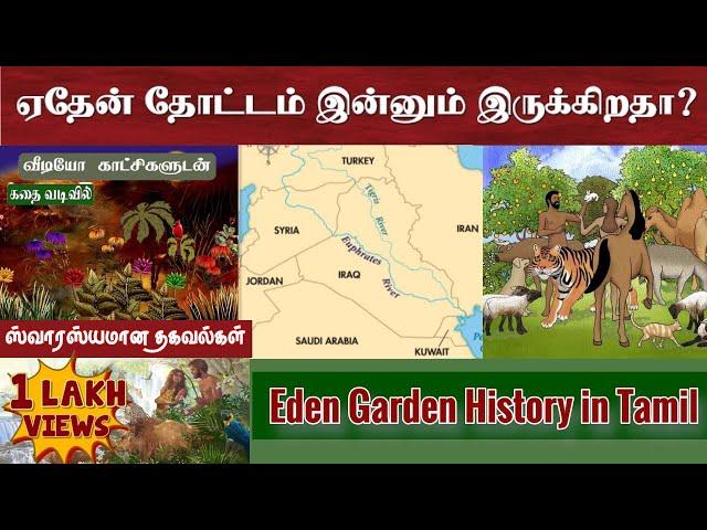 ஏதேன் தோட்டம் எங்கு உள்ளது | Where is eden garden now in tamil | Bible story in tamil