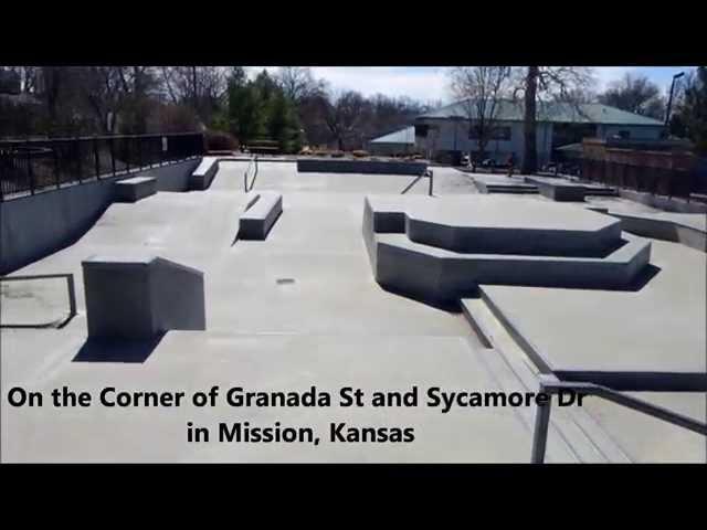 Roeland Park "RoPo" Skatepark Overview