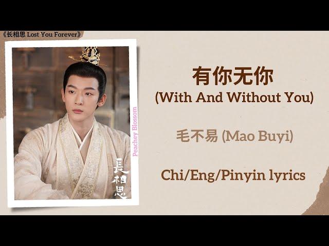 有你无你 (With And Without You) - 毛不易 (Mao Buyi)《长相思 Lost You Forever》Chi/Eng/Pinyin lyrics