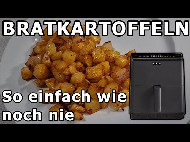 Die besten BRATKARTOFFELN, so einfach wie noch nie - aus der Heißluftfritteuse Dual Blaze von Cosori