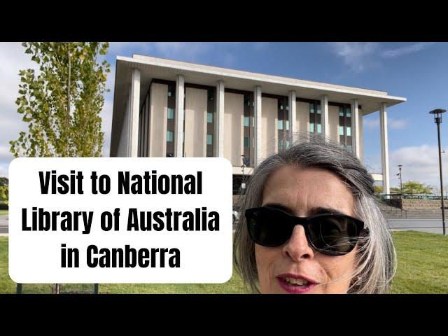 Tour of the National Library of Australia