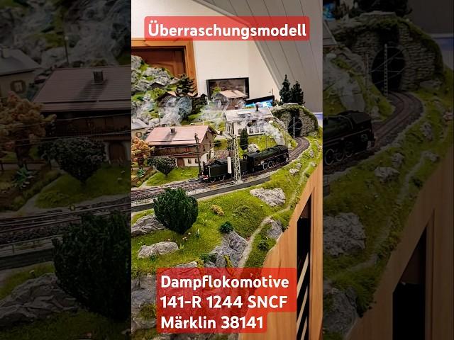 Märklins Überraschungsmodell Dampflokomotive 141-R 1244 der SNCF Art.Nr. 38141 #modelleisenbahn #h0