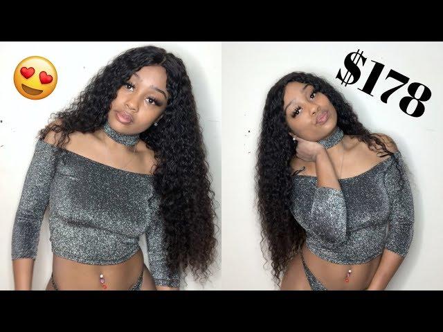 THE PERFECT VACATION HAIR!  *SUPER AFFORDABLE* | Water Wave Lace Wig| FT. Vanlov Hair