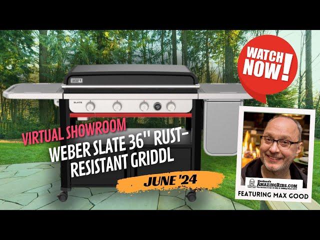 The ONLY Review Of The Weber Slate 36" Rust-Resistant Griddle You Need - Watch Now!