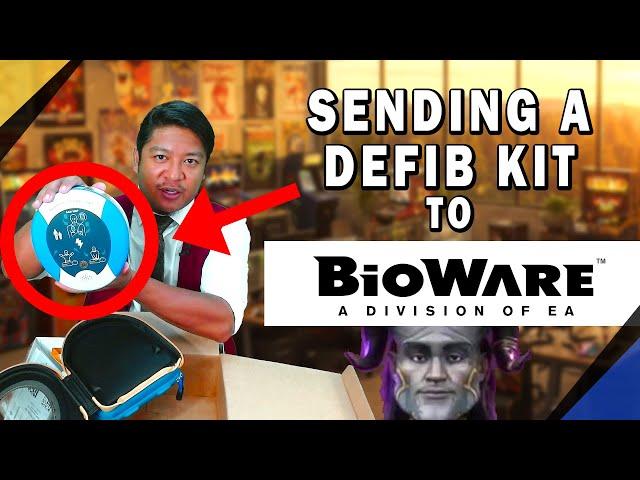 Unboxing a Defibrillator I bought for BioWare because they're dying