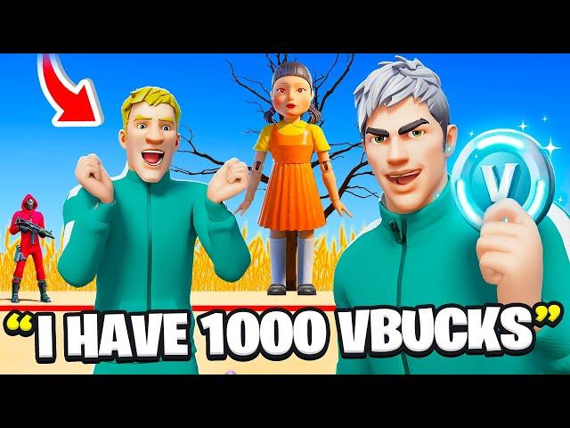 I SCAMMED Kids in Fortnite SQUID GAMES 2!