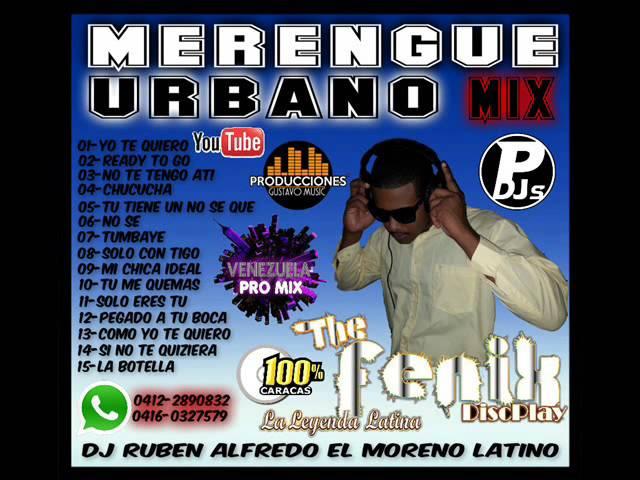 Merengue Urbano Mix  2016 (Dj Ruben Alfredo El Moreno Latino)