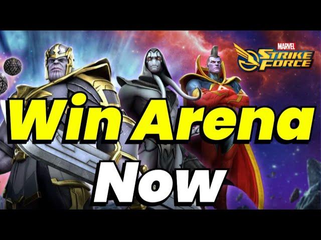 WIN ARENA NOW! BEST TEAM TO RETURN TO TOP RANKS! NO MEPHISTO | AUG 2024 | MARVEL Strike Force