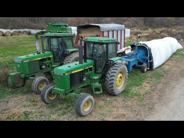 Bagging Corn Silage