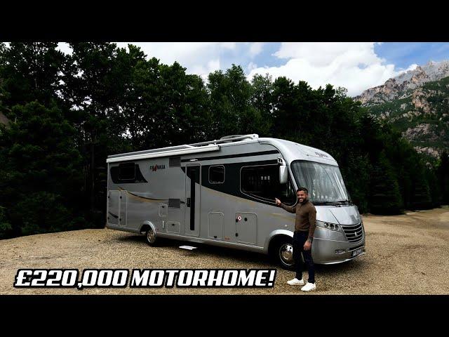 INSIDE A £220,000 MOTORHOME!