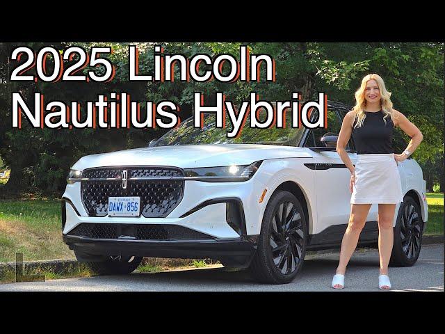 2025 Lincoln Nautilus review //  This or Lexus RX? Finally another hybrid!