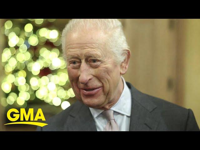 King Charles III delivers holiday message