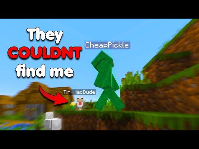 We Played Hide and Seek as Animals in Minecraft