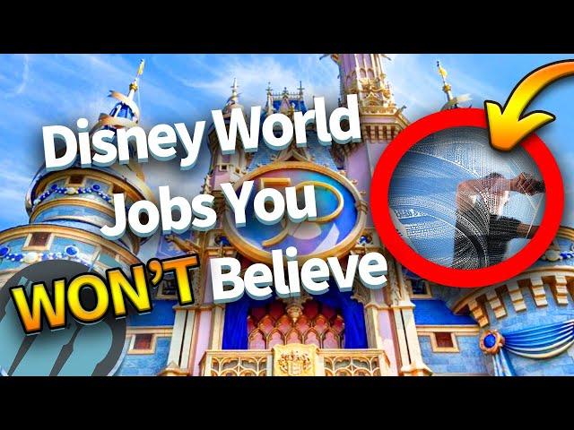 Disney World Jobs You WON’T Believe are REAL