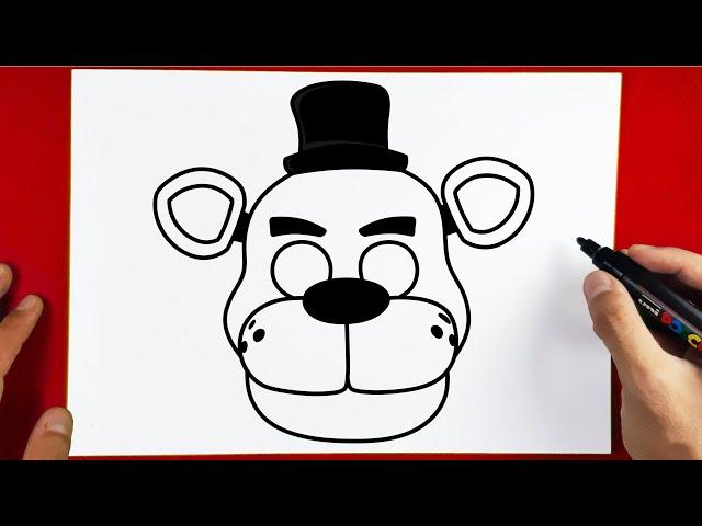 How to Draw Freddy - Five Nights at Freddy’s: Help Wanted 2 | FNAF