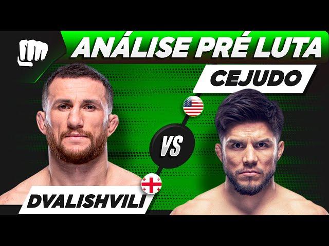 DVALISHVILI vs CEJUDO - ANÁLISE e PALPITES PRO UFC 298 MERAB DVALISHVILI vs HENRY CEJUDO