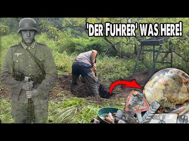 Digging up WW2 Relics at a forgotten Nazi Headquarters