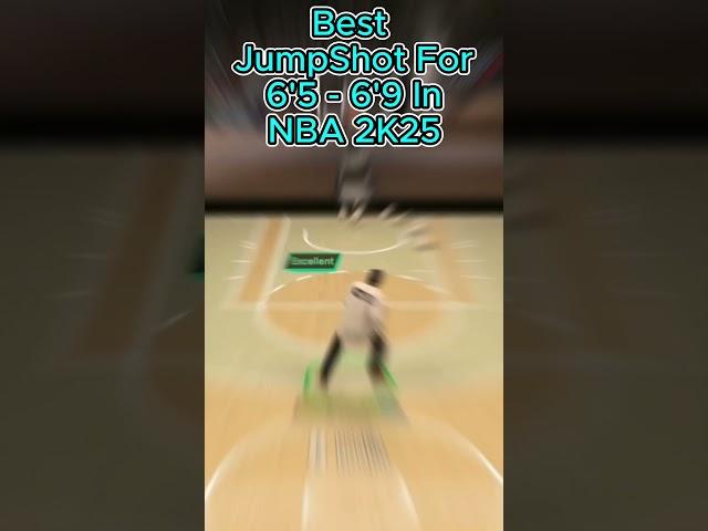 The BEST Jumpshot For 6'5-6'9's In NBA 2K25!