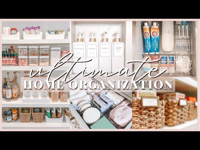 HOME ORGANIZATION IDEAS 2024 | HOW TO ORGANIZE YOUR HOME | 1 HOUR OF ORGANIZATION MOTIVATION