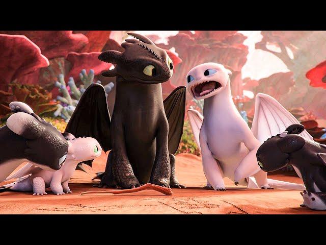 Hiccup's Kids Dislike Dragons? Scene - How To Train Your Dragon: Homecoming (2019) Movie Clip