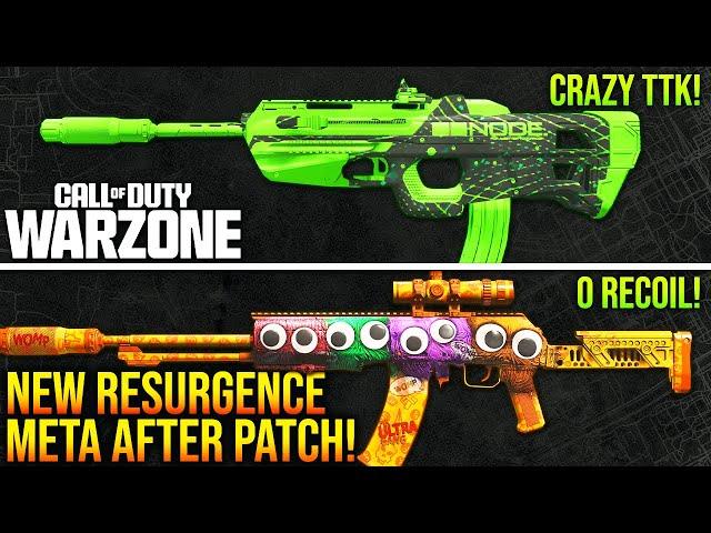 WARZONE: New TOP 5 BEST RESURGENCE META LOADOUTS After Update! (WARZONE Best Weapons)