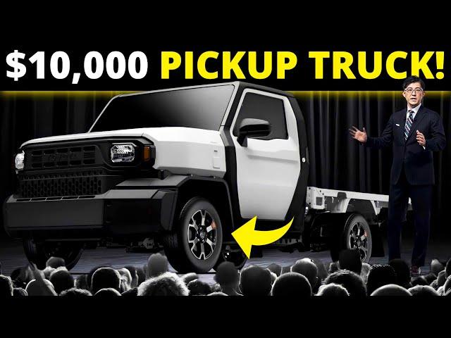 Toyota REVEALS A $10,000 Pickup Truck!