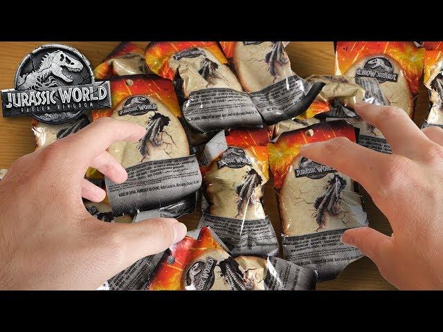 I opened up a bunch of mystery packs!!! - Jurassic World Unboxing