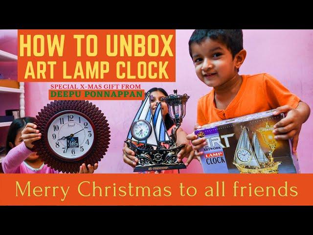 How to fix Art Lamp clock| 2021 Special Xmas Gift| #ContentcreatorsofKerala| #MalabarZoneMeetup